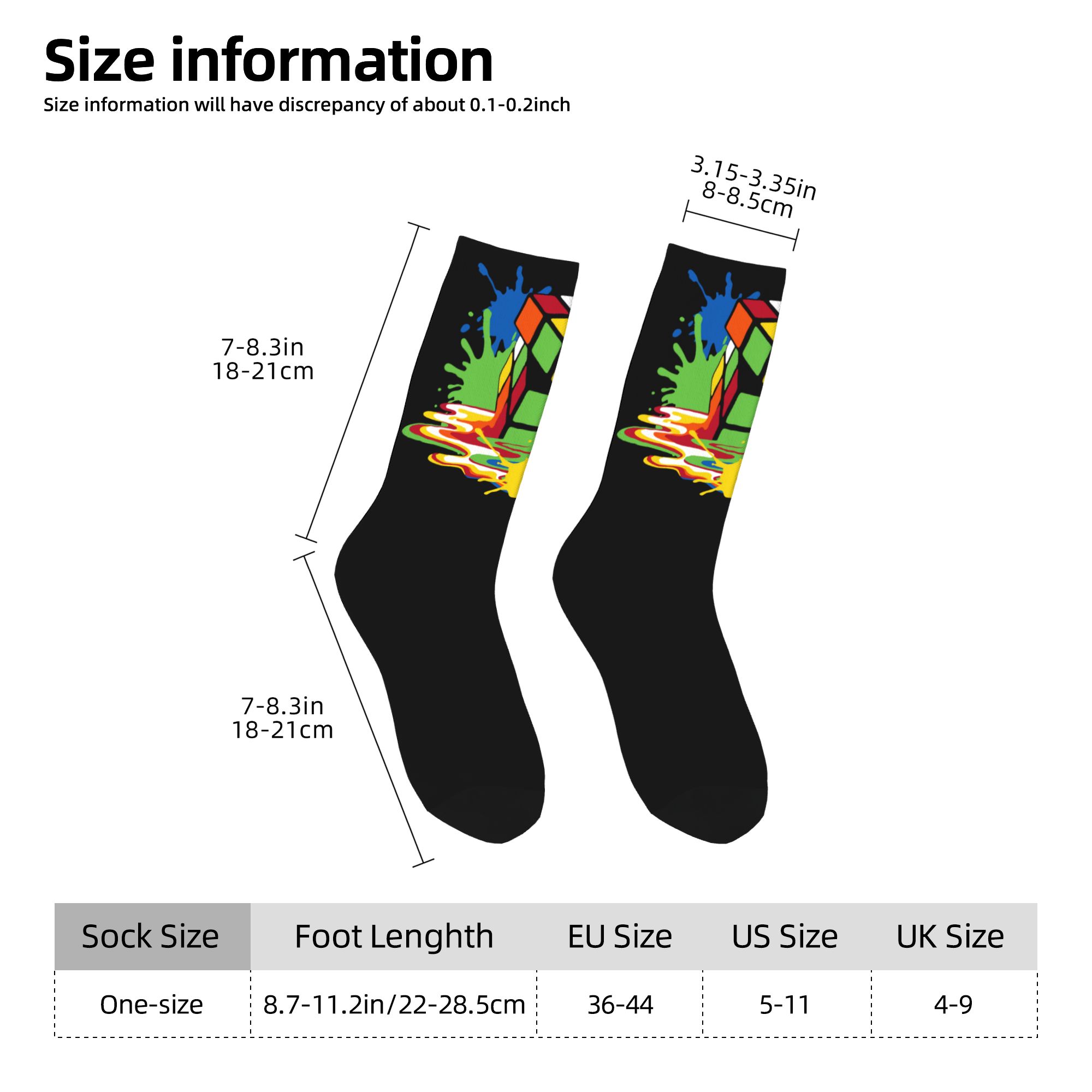ถุงเท้าลายรูบิกส์คิวบ์แบบกำหนด - Dress Sock Men บทวิจารณ์และราคา